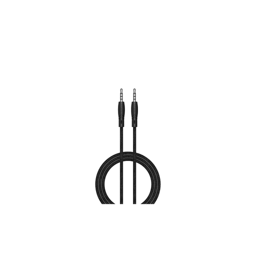 [PW-12BDAUX-BK] PAWA 3.5MM to 3.5MM Braided Audio Cable
