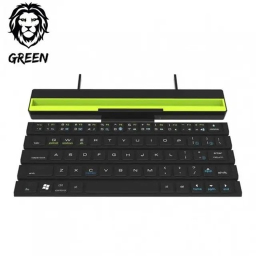 [GNFLXKBBK] Green Lion Multi-Functional Rollable Wireless Keyboard