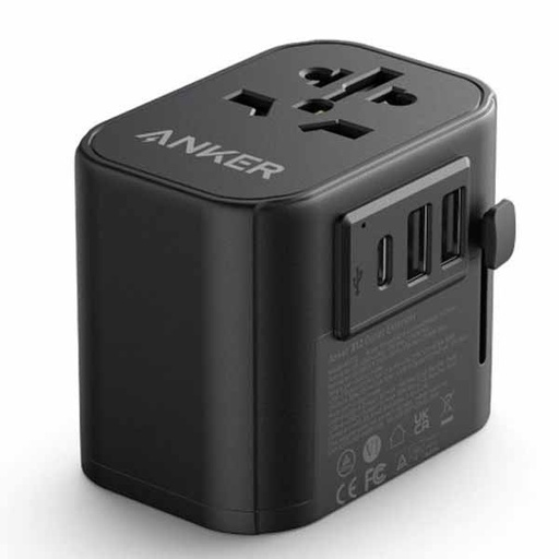 Anker 312 Outlet Powerextender USB-C Travel Adapter