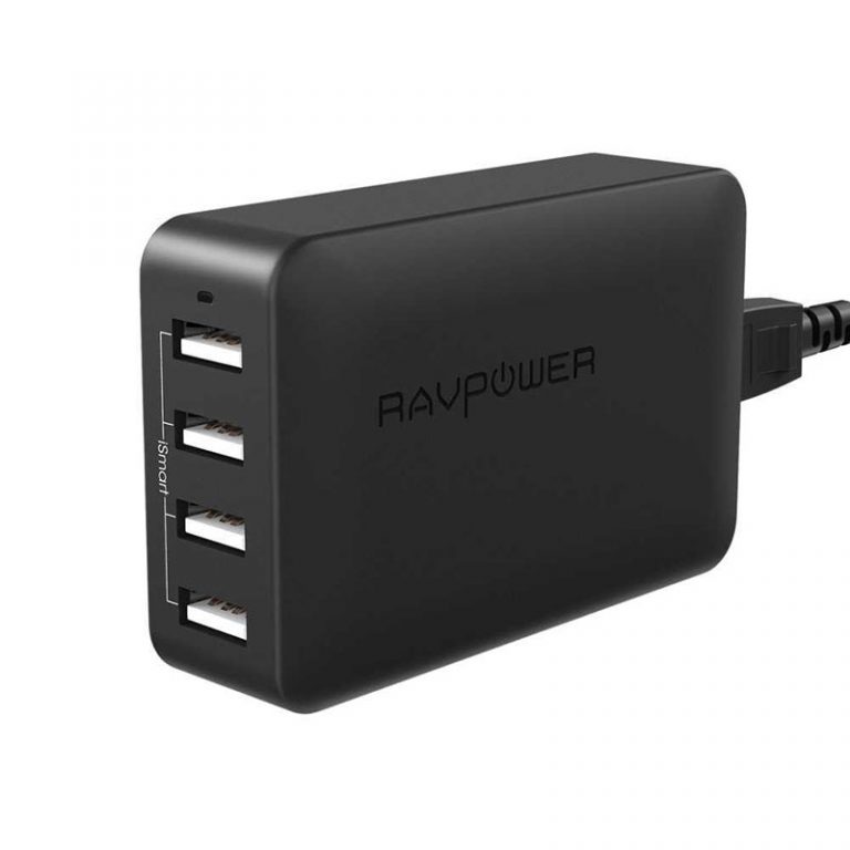 RAVPower 4-Port Travel Adapter