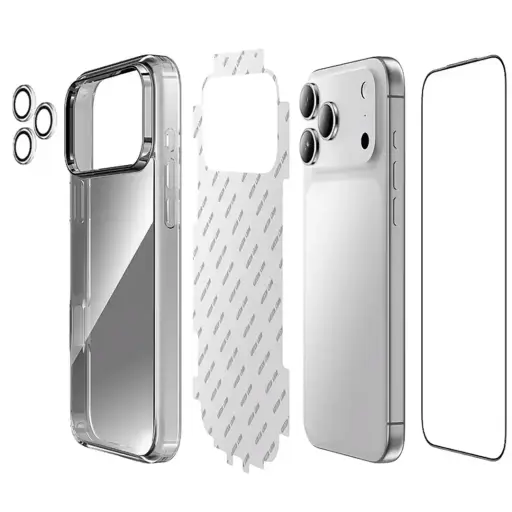 Green Lion 4 In 1 Defender Pack iPhone 17 Pro - Clear