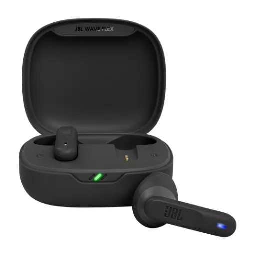 سماعات JBL Wave Flex اللاسلكية بتقنية إلغاء الضوضاء