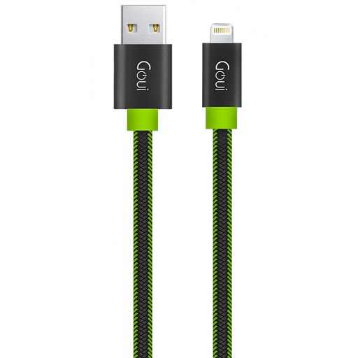Goui 8 Pin Flat Braid Green Black