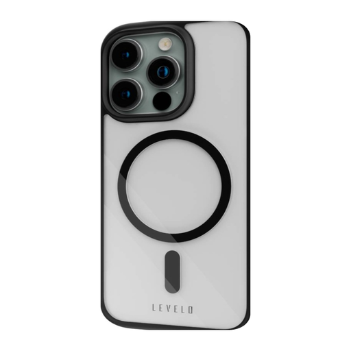 Levelo Solo MagSafe Case for iPhone 15 – Black