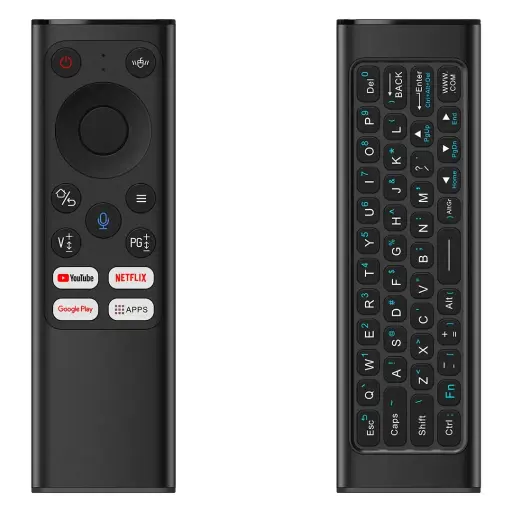 Green Lion Wireless Remote Pro with Keyboard and Mouse - Black