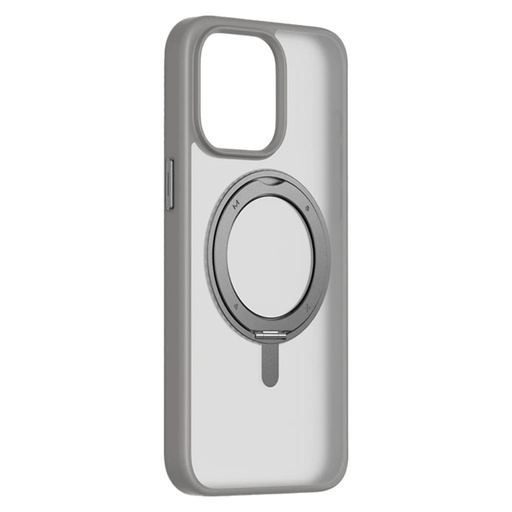غطاء Momax CaseFORM Roller المغناطيسي مع حامل دائري لهاتف iPhone 15 Pro