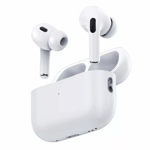 بورودو بلو سماعات Earbuds Pro 2 مع تحكم بالسحب لمستوى الصوت – أبيض