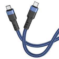هوكو كابل U110 من USB-C إلى USB-C بقدرة 60 واط