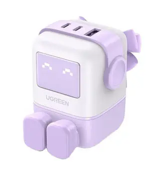 Ugreen Nexode RG GaN Fast Charge 65W Adapter - Purple