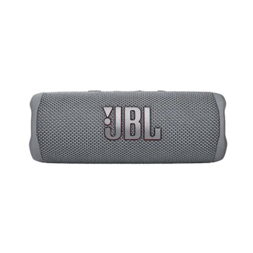مكبر صوت JBL Flip 6 محمول مقاوم للماء بتقنية البلوتوث - رمادي