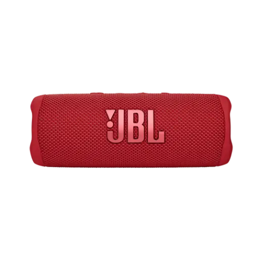 [JBLFLIP6REDAM] مكبر صوت JBL Flip 6 محمول مقاوم للماء بتقنية البلوتوث - أحمر