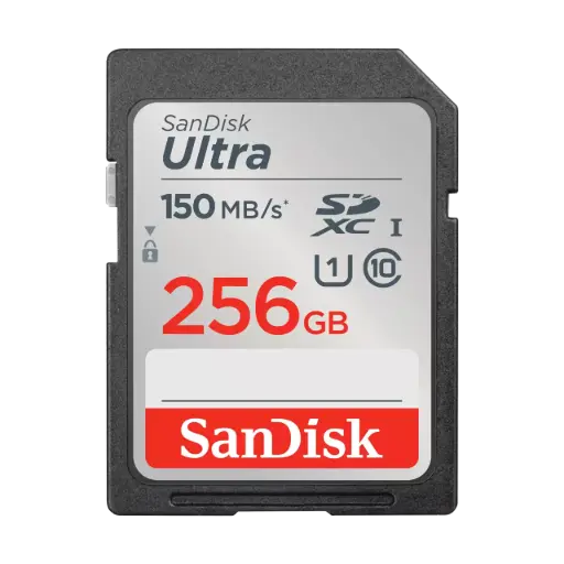 [SDXC256] بطاقة ذاكرة سانديسك ألترا إس دي إكس سي يو إتش إس-آي بسعة 256 جيجابايت