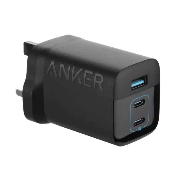 Anker 336 Charger 67W 3-Port Ultra Fast Charging Adapter – Black