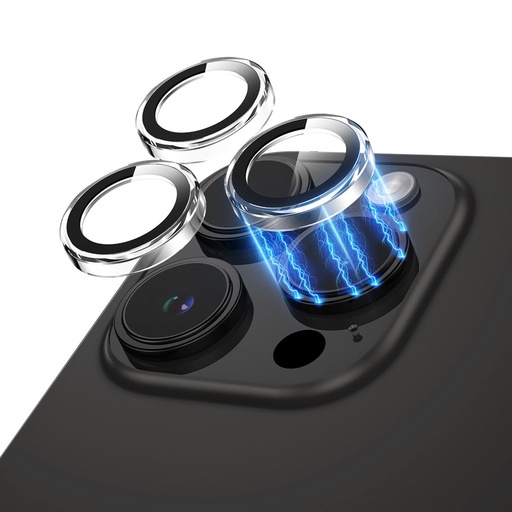 [GNTRIOCL15PMCL] Green Lion Trio Camera lens iPhone15Pro/15Pro Max -Clear