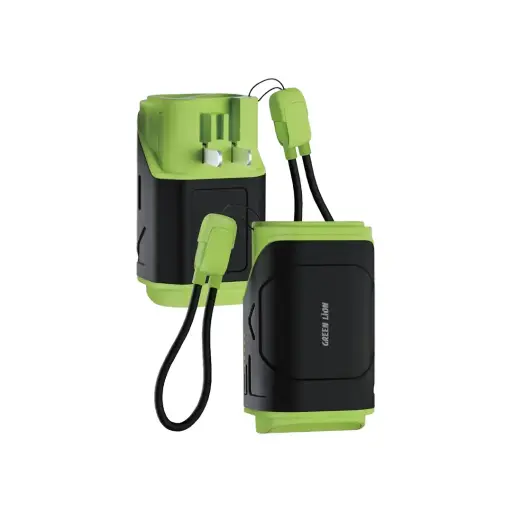 [GNTRXP10GN] Green Lion Trave-X 10000mAh Power Bank - Olive Green