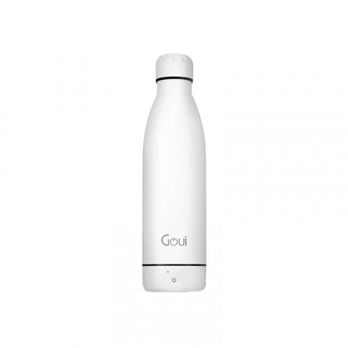 [G-BOT-WK] Goui Loch Bottle With Wireless Charger 6000mAh White Black