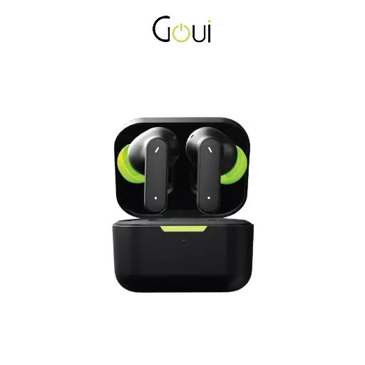 قوي سماعات Gpods Pro لاسلكية مع إلغاء ضوضاء نشط وميكروفونين