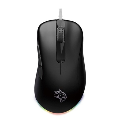 ماوس الألعاب السلكي برودو Gaming BlackHawk 8D مع مستشعر PWM3389 ومفتاح TTC - أسود
