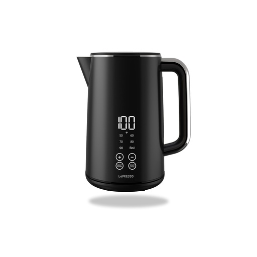 [LPTPSKBK] LePresso 2000W 1.7L Smart Electric Kettle with Touch Panel and BS plug - Black