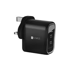 أدموس شاحن PD سريع بمنفذي USB-C بقدرة 40 واط