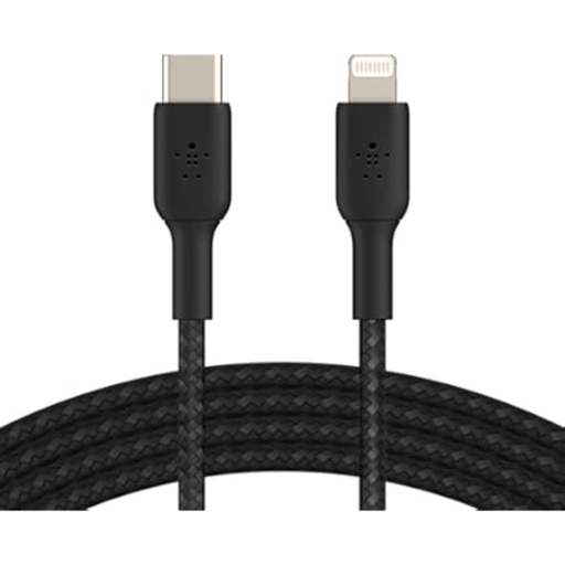 Belkin BoostCharge Lightning to USB-A Cable (2-Pack) – Black