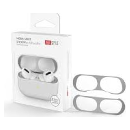 AhaStyle Metallic Dust Guard Cover for AirPods