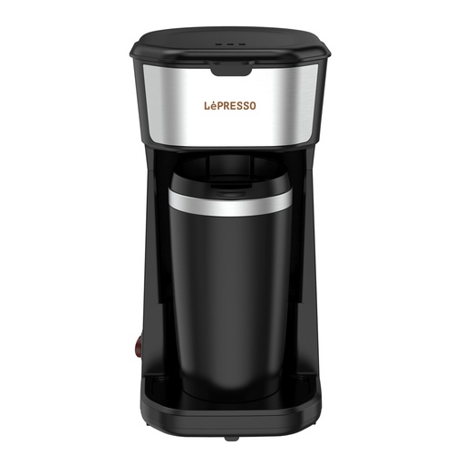 ماكينة قهوة LePresso مع كوب سفر 450 واط - أسود