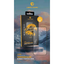 Liberty Guard 2.5D Full Cover Clear Black Edge Glass Protector