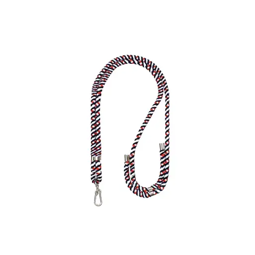 Green Lion Crossbody Lanyard Compatible with Mobile Phones - Blue / Red / White