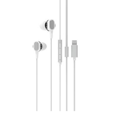 [GNMFIECHEPWH] Green Lion Echo Stereo Earphones - White