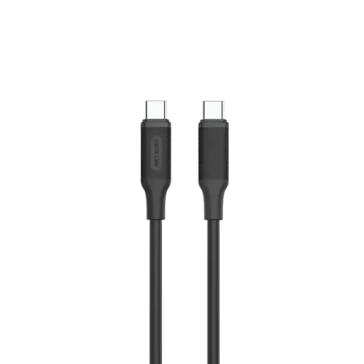 Green Lion USB-C to USB-C PVC Cable 2M - Black