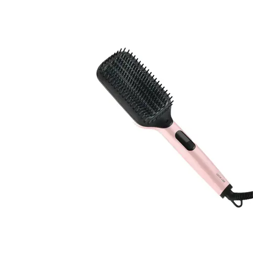 [GNHSTNRCMBPK] Green Lion Straightener Comb - Black Pink