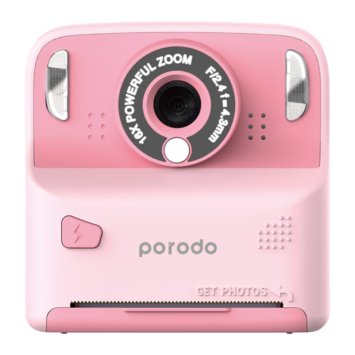 Porodo Lifestyle Kids Thermal Print Camera – Pink