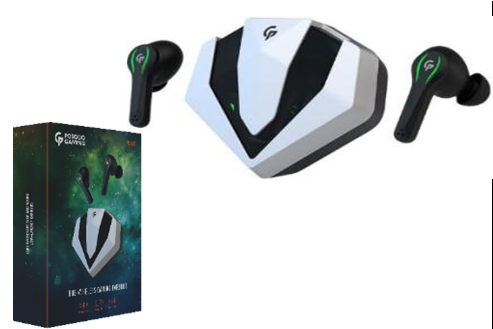 [PDX413-SL] Porodo Gaming True-Wireless Gaming Earbuds