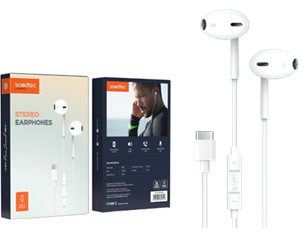 Porodo Soundtec USB-C Stereo Earphone