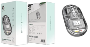 Green Transparent Mouse Lite