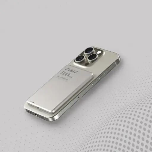[PPBCHA63-TI] POWEROLOGY ULTRA-THIN 5000MAH MAGSAFE POWER BANK
