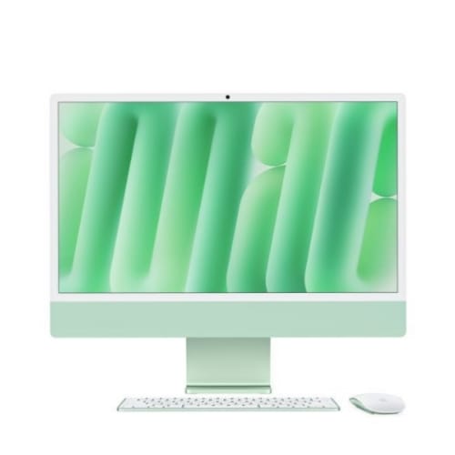 [MD2Q4ZS/A] Apple 24" iMac with Retina 4.5K display: M4 chip, 24GB RAM, 512GB SSD- Green