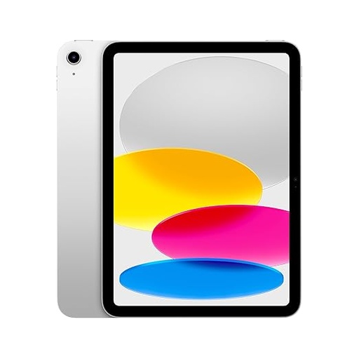 جهاز Apple iPad الجيل الحادي عشر (شريحة A16) - 128 جيجابايت - واي فاي - فضي