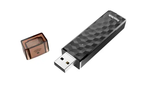 [USBWSTK16] SanDisk Connect Wireless Stick 16GB USB,Wireless for Apple, Android, PC & Mac - Black