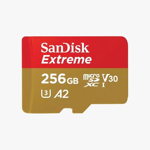 SANDISK EXTREME MICRO SDXC 4K UHD 256GB 190MBPS
