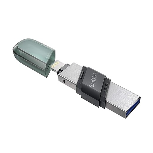[IXPAND64USB3.1] محرك أقراص فلاش SanDisk iXpand USB 3.0 قابل للطي بسعة 64 جيجابايت - أخضر بحري