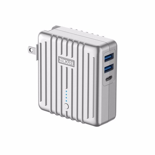 [ZDMIX1-S] Zendure Mix 2-In-1 5200mah Power Bank & Wall Charger With Usb-c Power Delivery