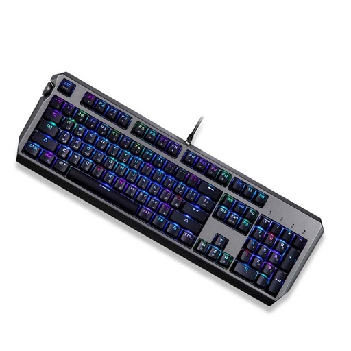 [PDX219-RSW] Porodo Gaming Wired Mechanical Gaming Keyboard (English / Arabic) - Black PDX219