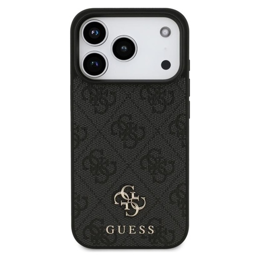 Guess Classic Logo MagSafe Case لـ iPhone 17 Pro Max Black