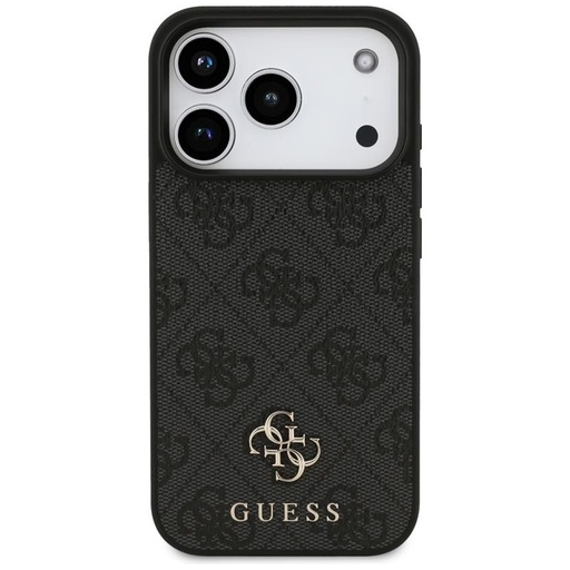 Guess Classic Logo MagSafe case for iPhone 17 Pro Max Black