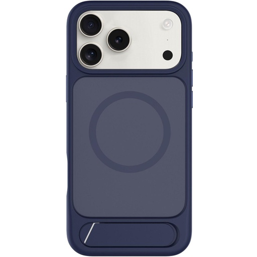 LEVELO MATTEO IPHONE 17 PRO MAX HYBRID KICKSTAND CASE DARK BLUE