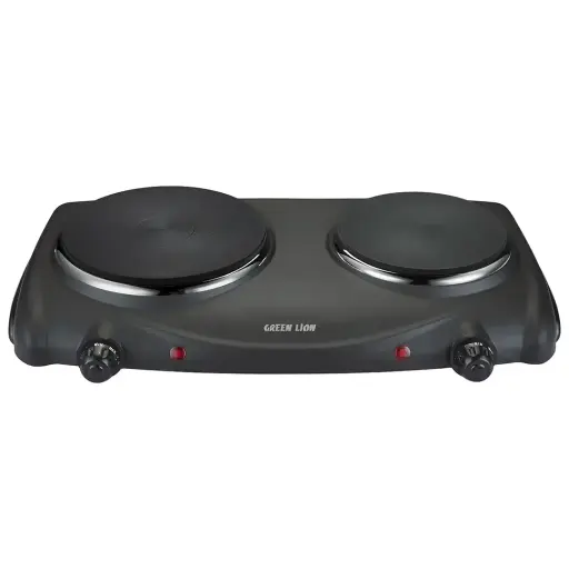 [GNESDOUB43BK] Green Lion Electric Stove Double Hot Plate - Black