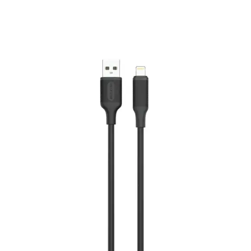 Green Lion USB-A to Lightning PVC Cable 3M - Black