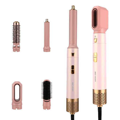 [GNHRSTLRSTPK] Green Lion 5 in 1 Professional Hair Styler 2 - Pink